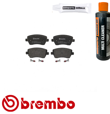 Remblokken voorzijde Brembo premium voor Renault Kangoo Be Bop 1.5 Dci 75