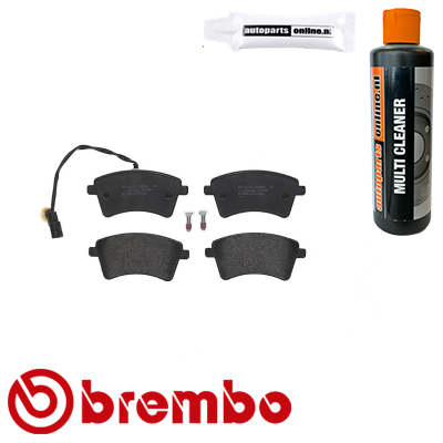 Remblokken voorzijde Brembo premium voor Renault Kangoo / Grand Kangoo 1.5 Dci 