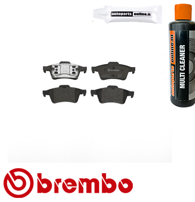 Remblokken Brembo premium voor Saab 9-3 1,8t Biopower