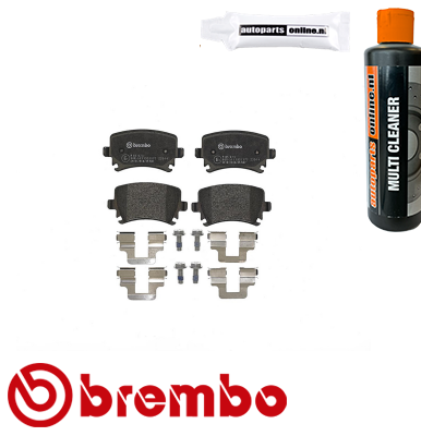 Remblokken Brembo premium voor Seat Altea 2.0 Tdi 16v