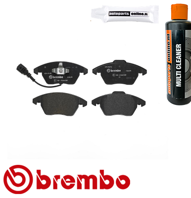 Remblokken voorzijde Brembo premium voor Seat Altea Xl 1.6 Multifuel
