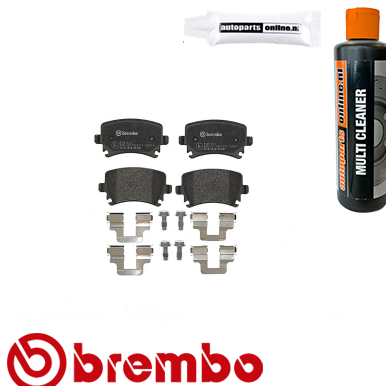 Remblokken Brembo premium voor Seat Altea Xl 2.0 Tfsi 4x4