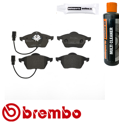 Remblokken Brembo premium voor Seat Exeo St 2.0 Tfsi