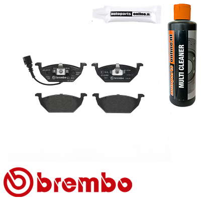 Remblokken Brembo premium voor Seat Leon 1.9 Tdi