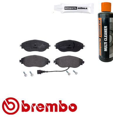 Remblokken Brembo premium voor Seat Leon Sc 1.0 Tsi