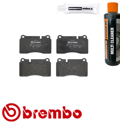 Remblokken voorzijde Brembo premium voor Seat Leon Sc 2.0 Cupra