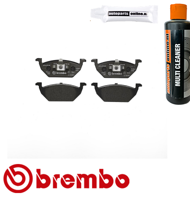 Remblokken voorzijde Brembo premium voor Skoda Roomster 1.2