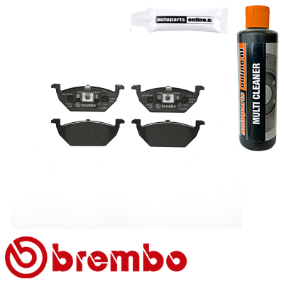 Remblokken voorzijde Brembo premium voor Skoda Roomster 1.2 Tdi
