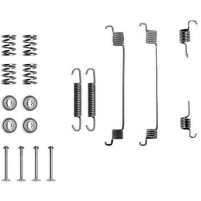 Lancia Dedra 1.6 I.e. (835an) Remschoen -montageset achterzijde