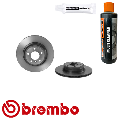 Set (2x) Remschijven achterzijde Brembo premium voor Bmw 4 Gran Coupe (f36) 430 D