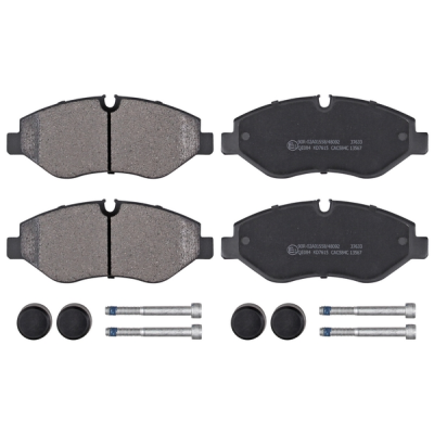 IVeco Daily Vi Open Laadbak/ Chassis 33s12, 35s12, 35c12 Remblokken voorzijde standaard kwaliteit
