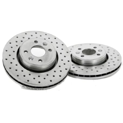 Land Rover Discovery V 3.0 D 4x4 Set (2x) remschijven achterzijde Brakemax Sport