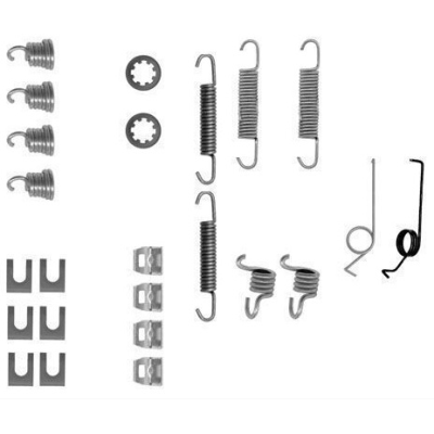 Ford Taunus Coupe 2300 V6 Remschoen -montageset achterzijde