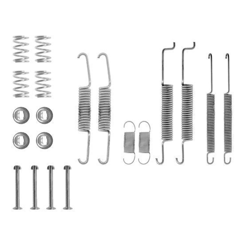 Remschoen -montageset Achteras