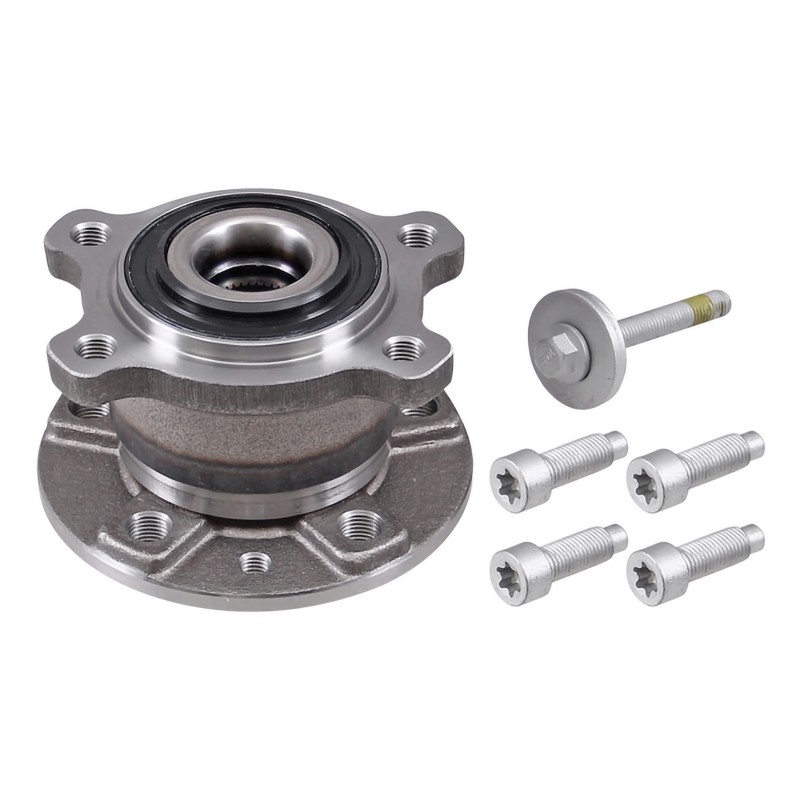 Wielnaaf Achteras links, Achteras rechts