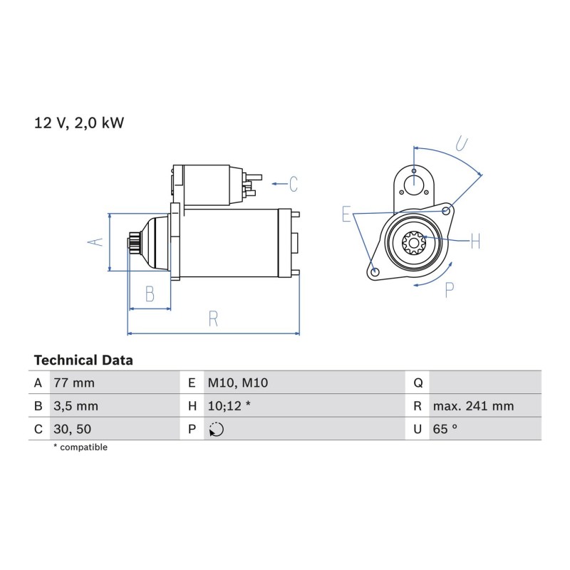 Startmotor