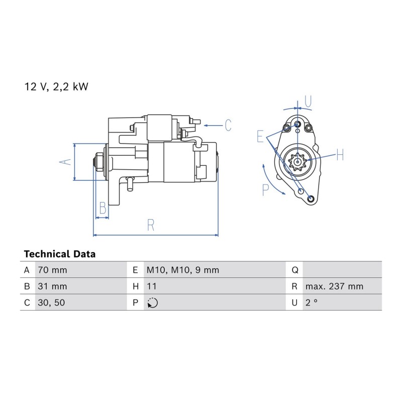 Startmotor