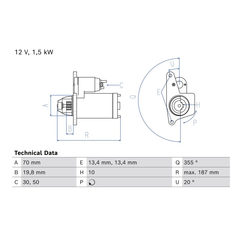 Startmotor