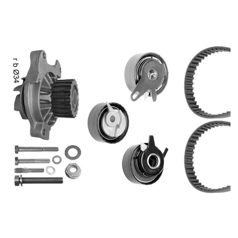 Waterpomp + distributieriem set