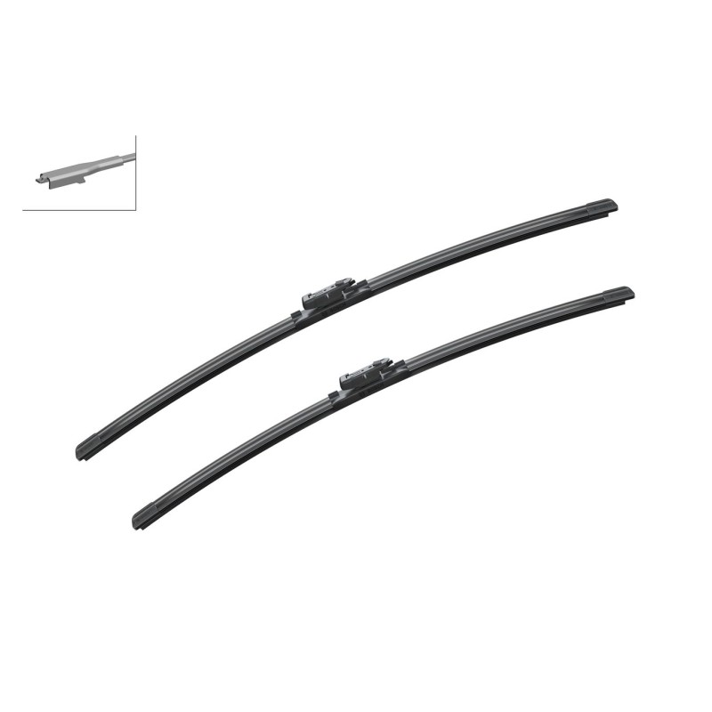 Ruitenwisser Voor - Flat blade wisserblad
