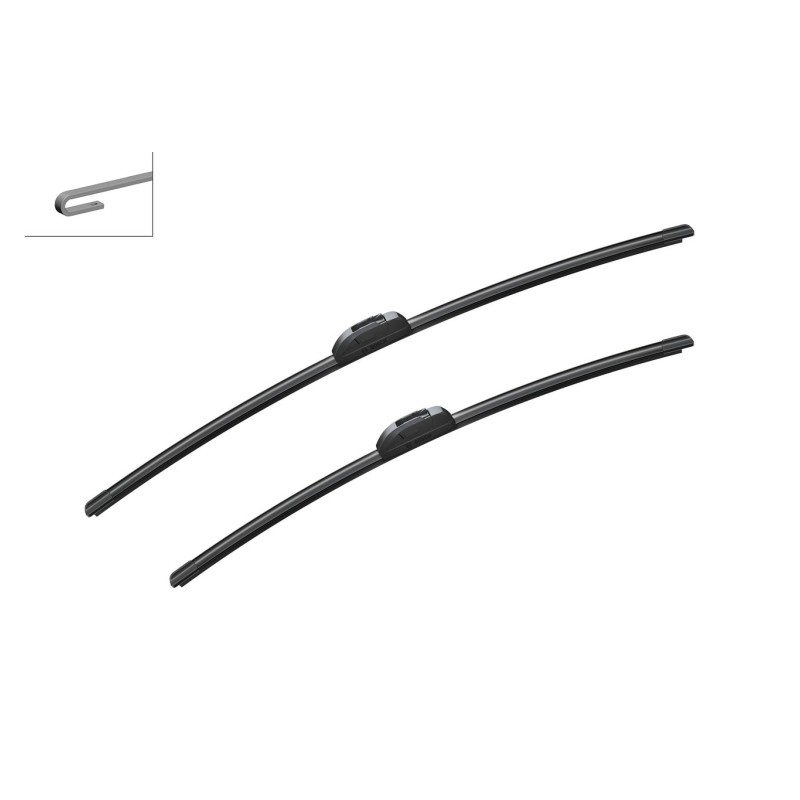 Ruitenwisser Voor - Flat blade wisserblad