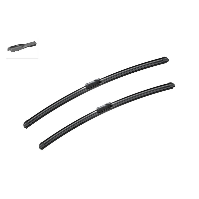Ruitenwisser Voor - Flat blade wisserblad