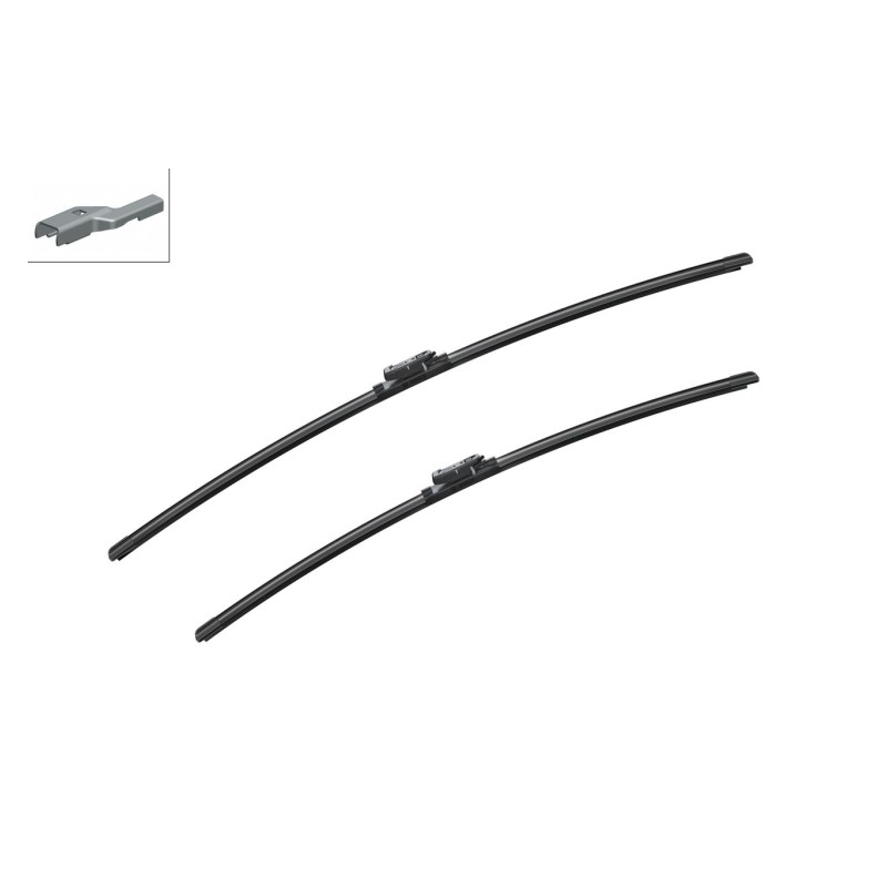 Ruitenwisser Voor - Flat blade wisserblad
