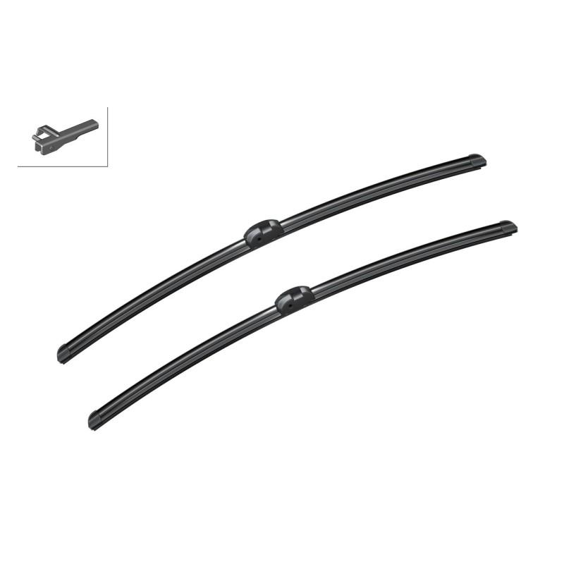 Ruitenwisser Voor - Flat blade wisserblad
