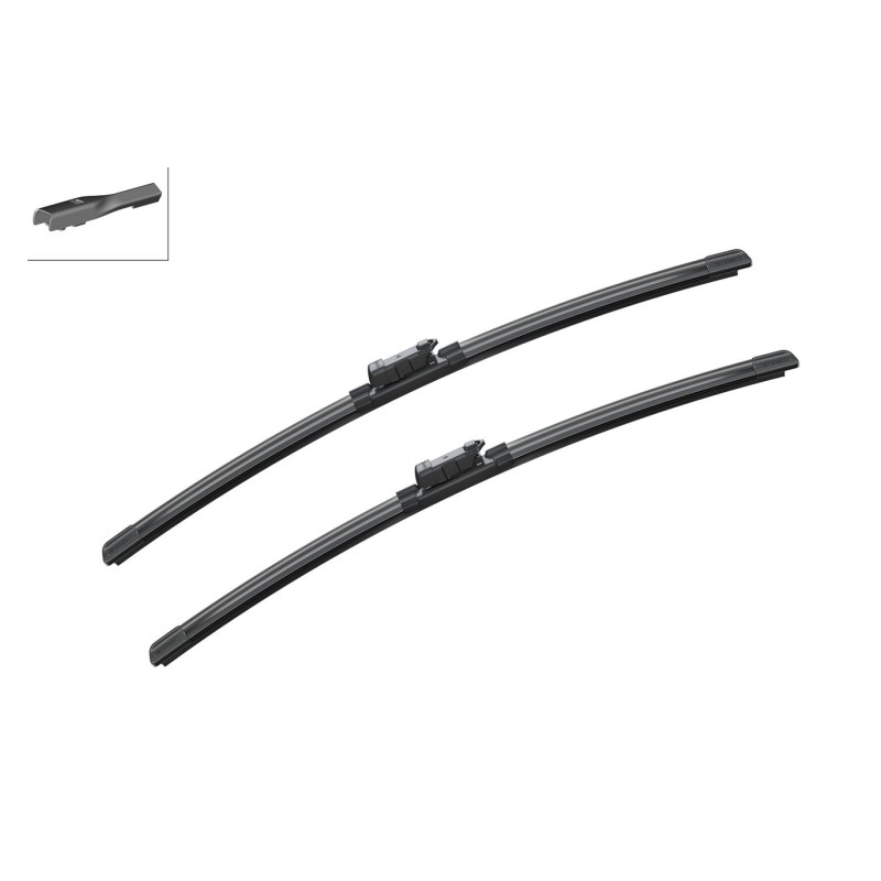 Ruitenwisser Voor - Flat blade wisserblad