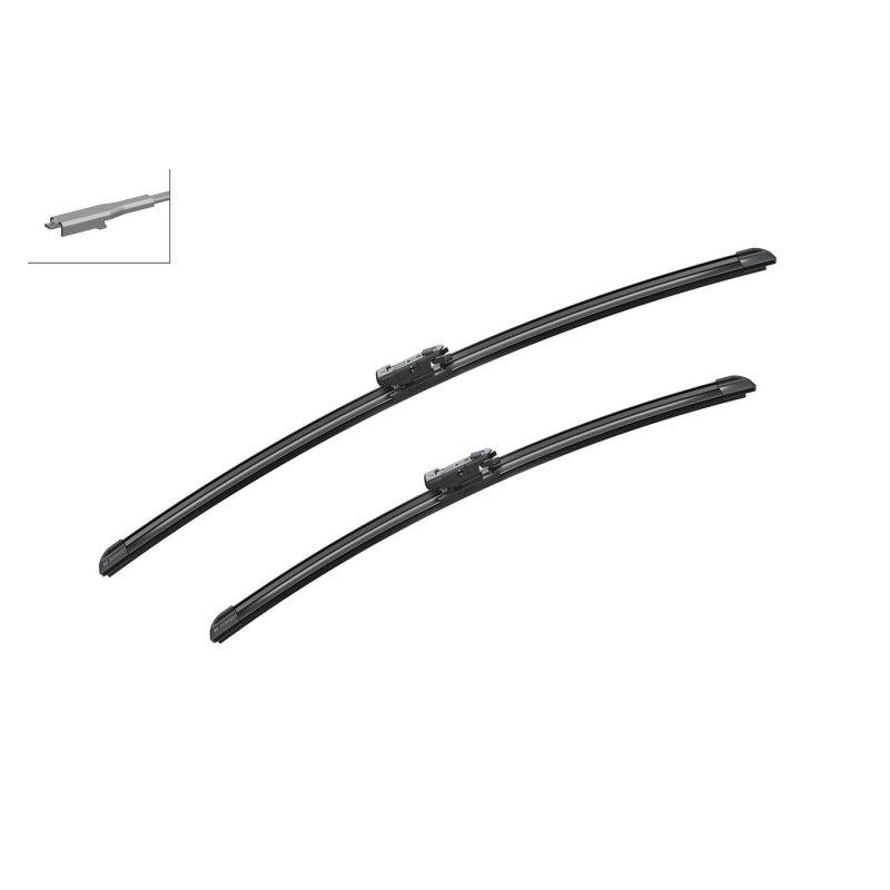 Ruitenwisser Voor - Flat blade wisserblad