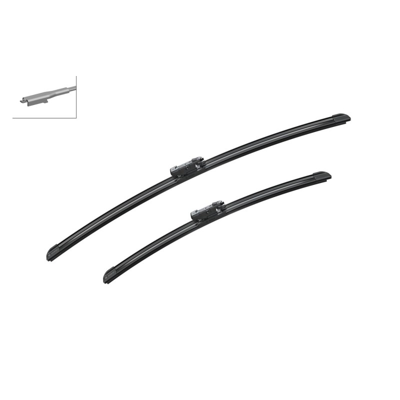 Ruitenwisser Voor - Flat blade wisserblad
