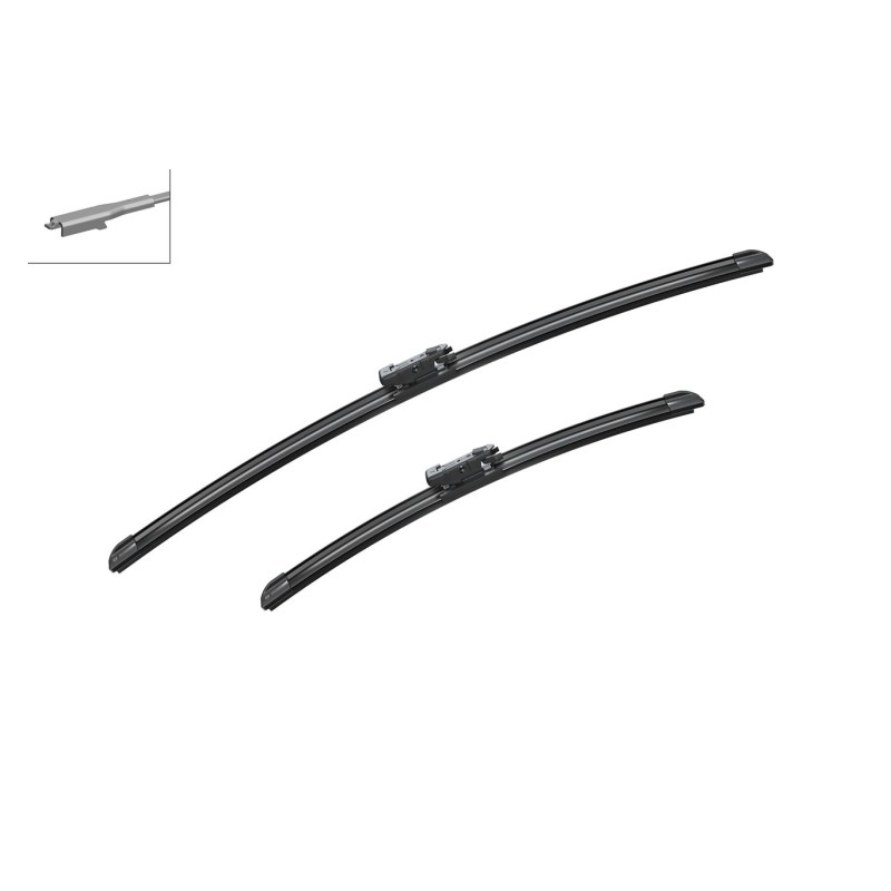 Ruitenwisser Voor - Flat blade wisserblad
