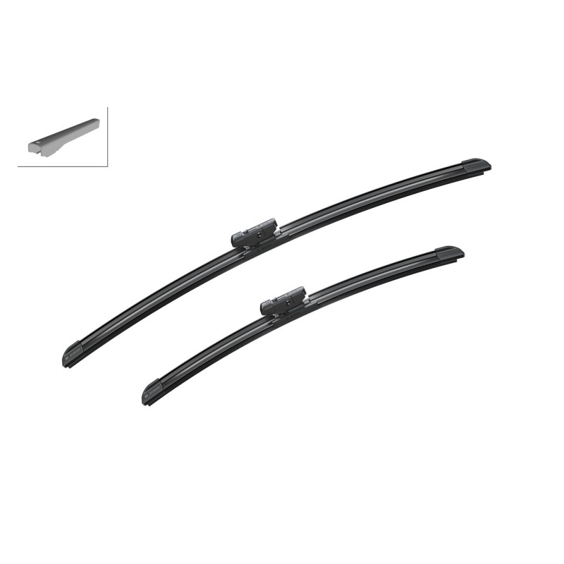Ruitenwisser Voor - Flat blade wisserblad