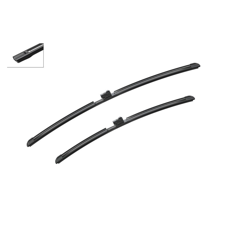 Ruitenwisser Voor - Flat blade wisserblad