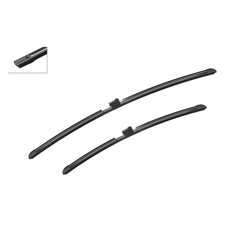 Ruitenwisser Voor - Flat blade wisserblad