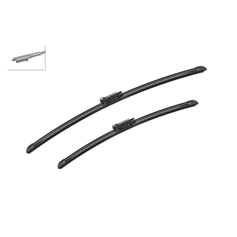 Ruitenwisser Voor - Flat blade wisserblad