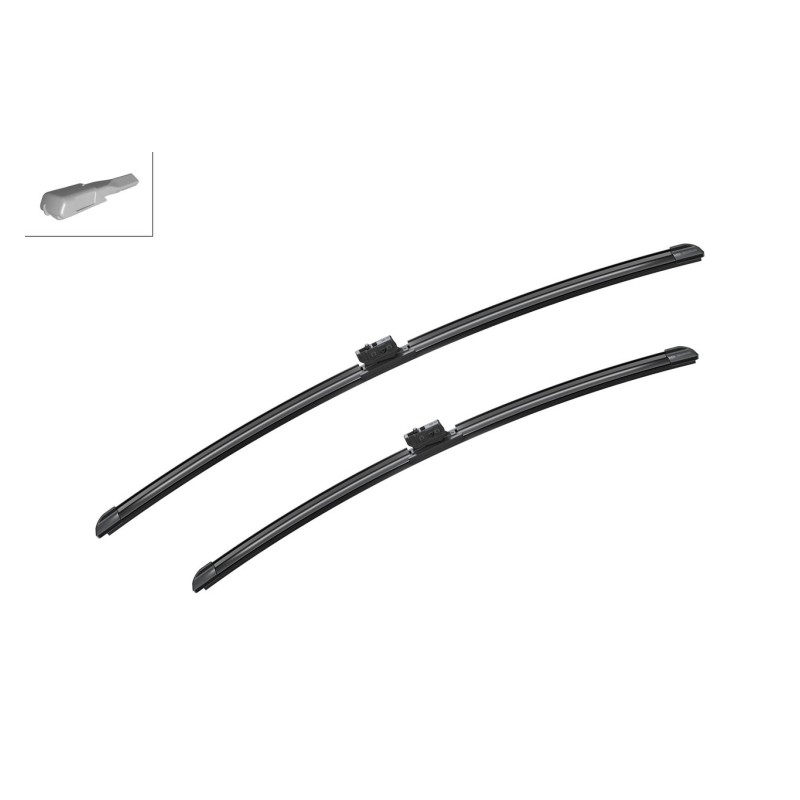 Ruitenwisser Voor - Flat blade wisserblad