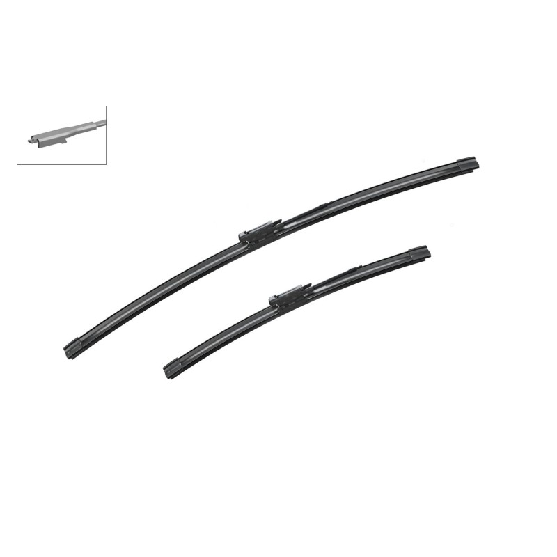 Ruitenwisser Voor - Flat blade wisserblad