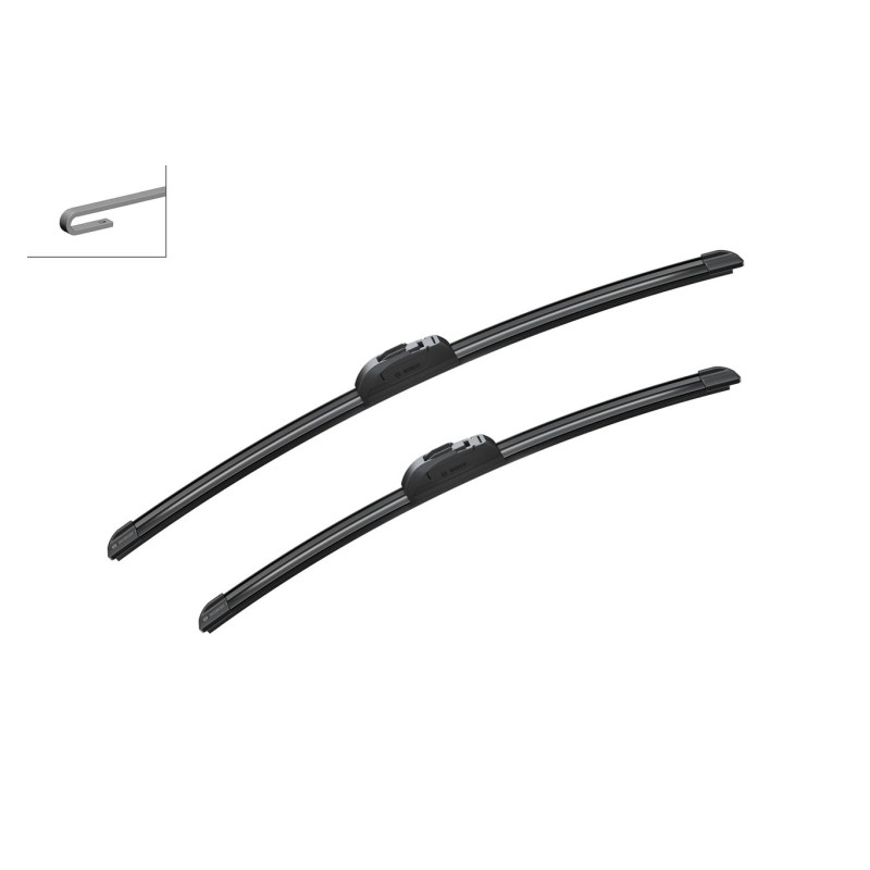 Ruitenwisser Voor - Flat blade wisserblad