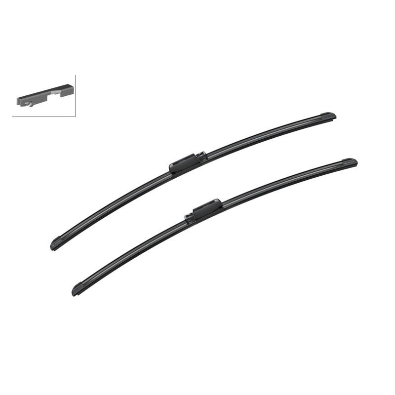 Ruitenwisser Voor - Flat blade wisserblad