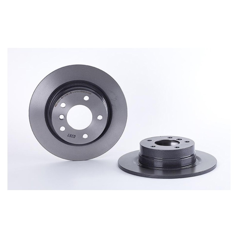 Remschijven Achteras Brembo Premium