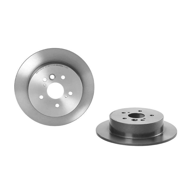 Remschijven Achteras Brembo Premium