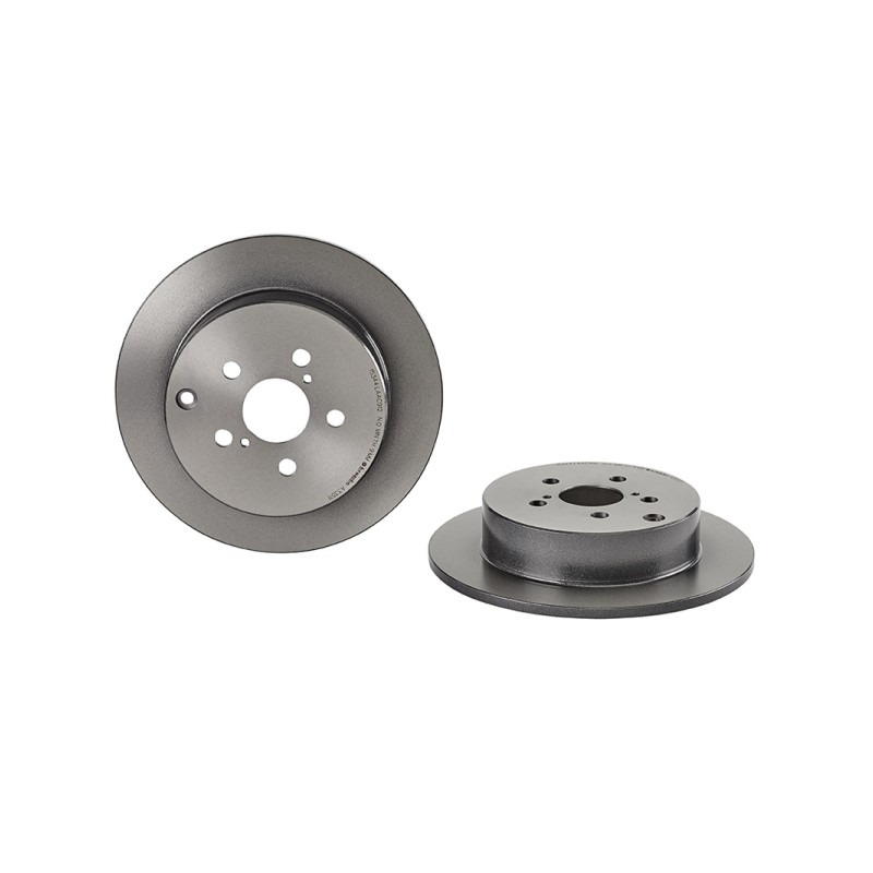 Remschijven Achteras Brembo Premium