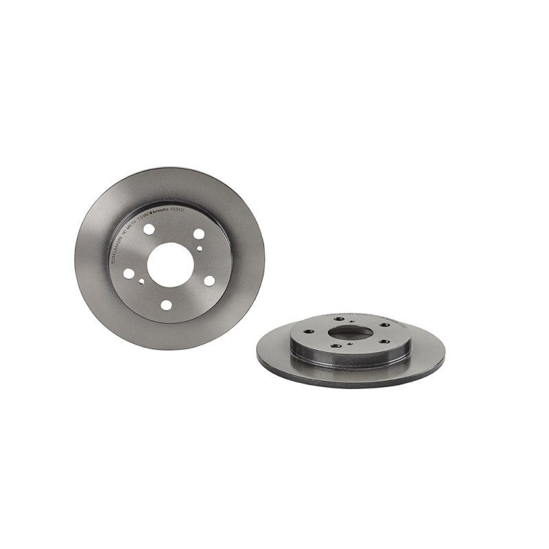 Remschijven Achteras Brembo Premium
