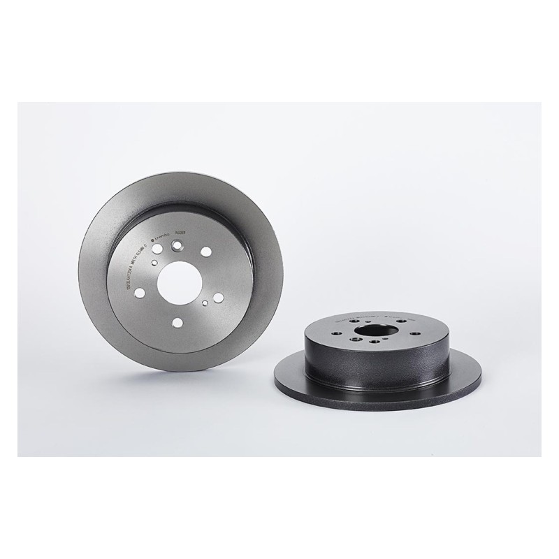 Remschijven Achteras Brembo Premium