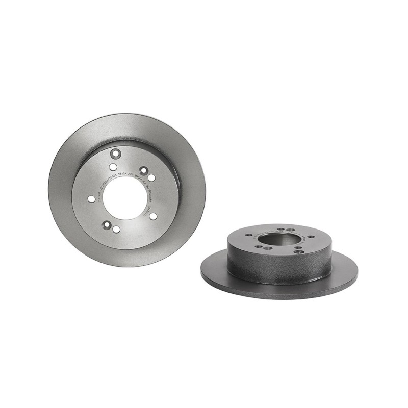 Remschijven Achteras Brembo Premium