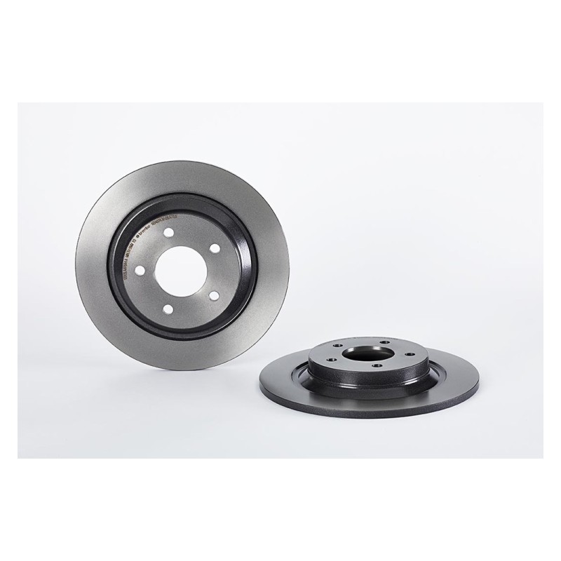 Remschijven Achteras Brembo Premium