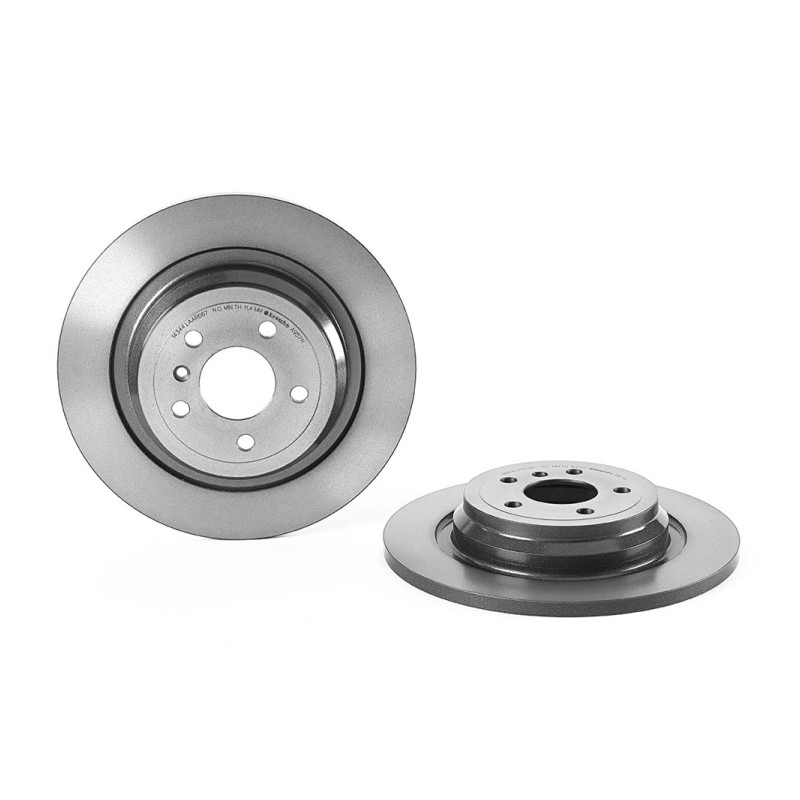 Remschijven Achteras Brembo Premium