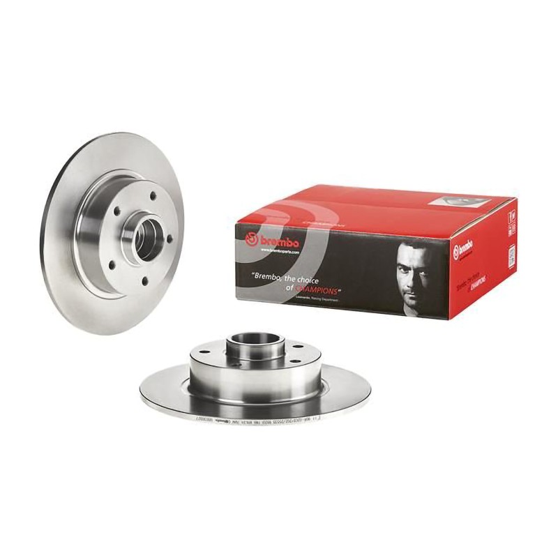 Remschijf Achteras Brembo Premium