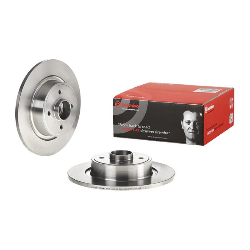 Remschijven Achteras links, Achteras rechts Brembo Premium